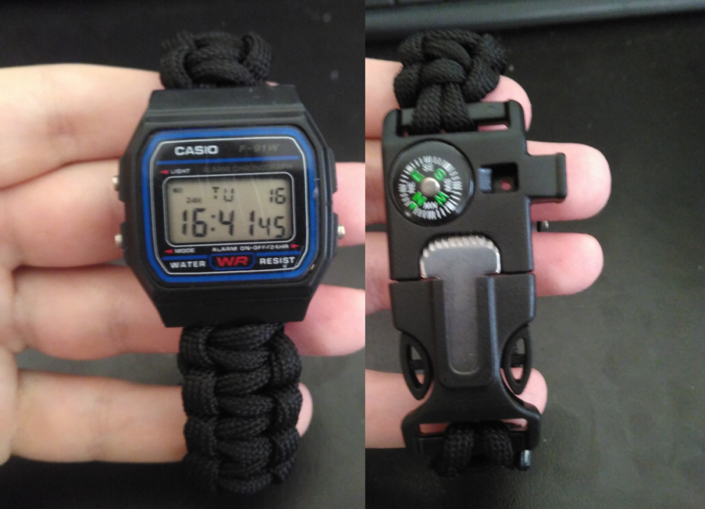 Tactical MOD for the CASIO f-91w