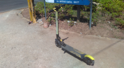 Review of yellow’s electric scooter-sharing system